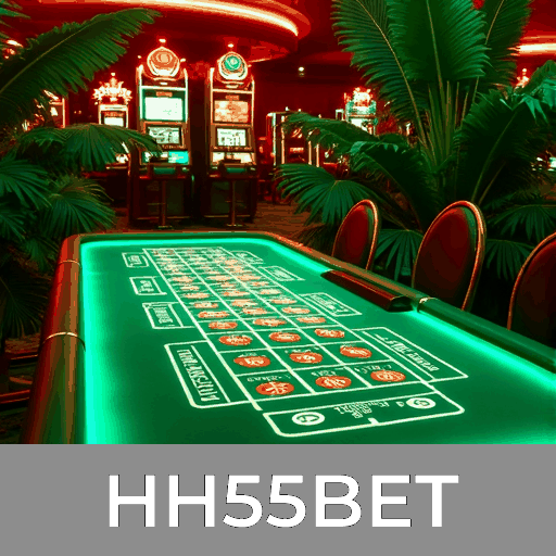 HH55BET: Slots Gigantescos, Mesa Estratégica, Dealer ao Vivo Imersivo